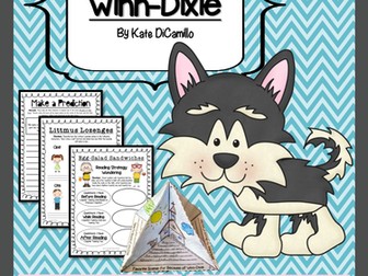 Because of Winn-Dixie {Novel Study & Story Pyramid Book Project}