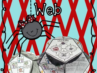 Charlotte's Web {Dodecahedron Puzzle & Art Project}