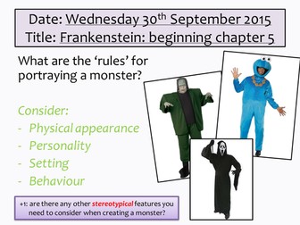 Frankenstein chapter 5