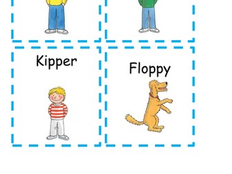 Oxford Reading Tree character group labels