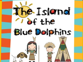 Island of the Blue Dolphins {Comp. Questions, Research Folder, & Art Project}