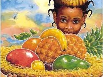 Handa's Surprise writing and sentence building