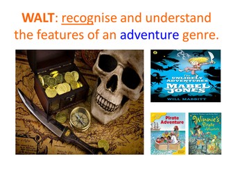 Recognise and understand features of an adventure genre