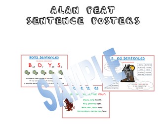 Alan Peat Sentence Posters