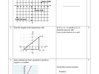 Coordinate Geometry Year 9 NSW Mathematics