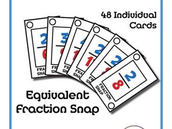 Math Game - Fraction Snap