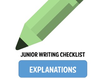 Writing Checklist and Rubric - Explanation