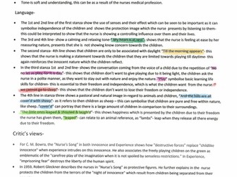 William Blake fully annotated Innocence and Experience study guide