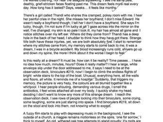 Example GCSE first person monologue