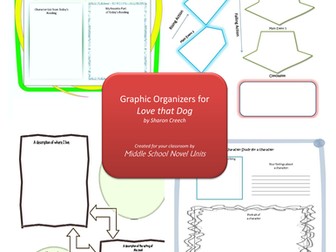 Graphic Organizers for Love that Dog