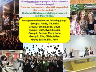 AQA AS Lang Paper 1 lesson