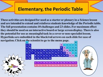 The Periodic Table