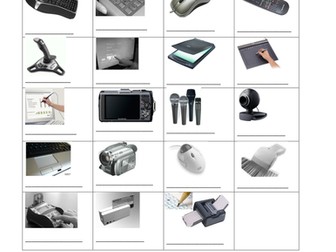 Input Devices Assessment Worksheets