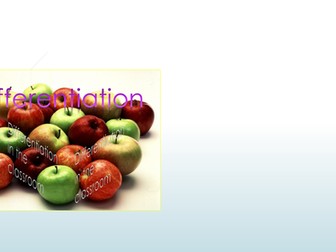 Differentiation in the Classroom