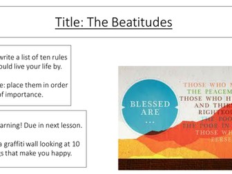 Beatitudes