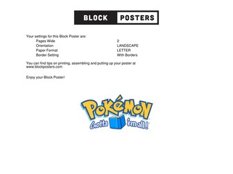 Pokemon display title