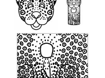 Craft: Paper Roll Pal - Jaguar (preschool-elem)