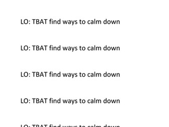 PSHCE lesson - new beginnings, discussion, activities, plan and resources (KS1)