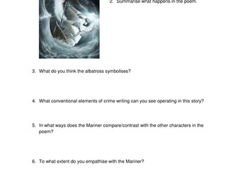 The Rime of the Ancient Mariner - A-Level Resources