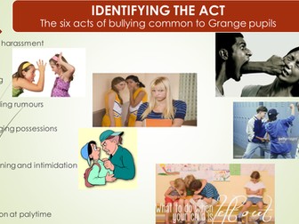 The Six  Secret acts of Bullying