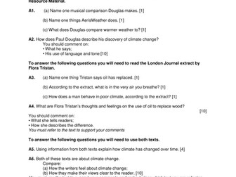 Eduqas Component 2 Paper