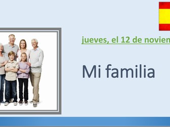 Mira 1_Mod. 3 - Mi Familia: ¿Tienes Hermanos? Lesson 2 Presentation