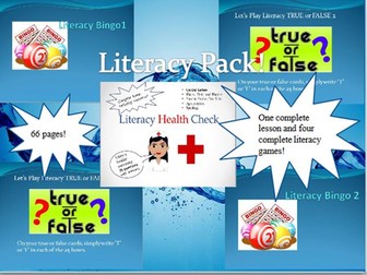 Literacy Pack - Outstanding Value