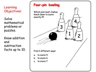 25 Maths Questions - KS1
