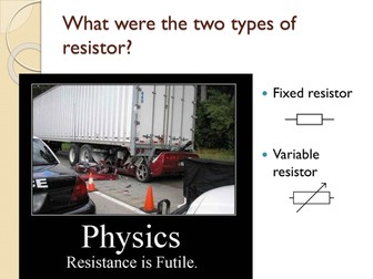 Variable Resistors Lesson