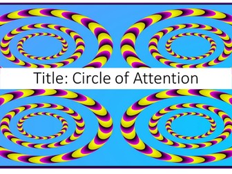 GCSE Drama  introduction to 'Circles of Attention'.