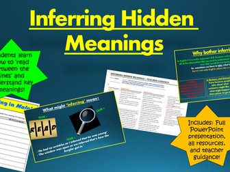 Inferring the Hidden Meanings in Texts