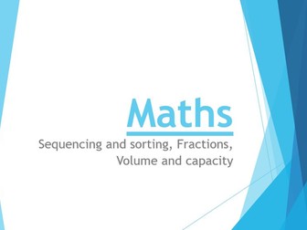 Year 1 Maths Planning 4 weeks Autumn 1