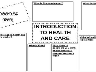 Introduction to level 2 health and social care.