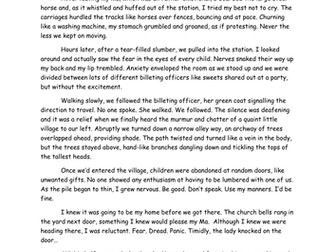 Goodnight Mr Tom diary