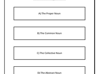 proper and common nouns