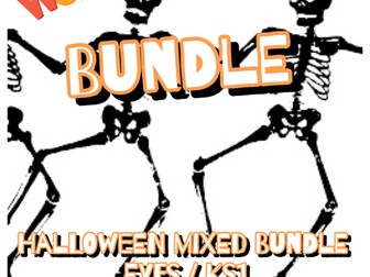 Halloween Mixed Cross Curricular Bundle for EYFS / KS1