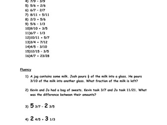 year 6 maths worksheet bundle teaching resources