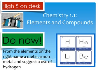 New AQA Chemistry 1 Atomic Structure Unit