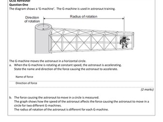 Circular Motion Refresher (AQA A-Level Physics 2015 Unit 6)