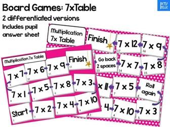 7 x table board game