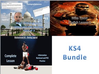KS4 Bundle - SPAG and PEE Material