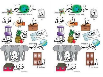 Arabic Preposition / Adverb handout