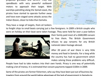 Geography of Crime- Somali Pirates