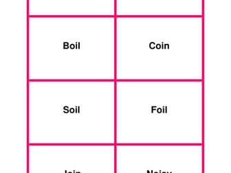 Phonics Quiz Quiz Trade- Oi and Oy