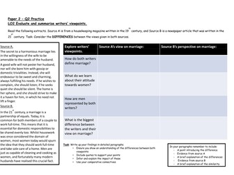 AQA Language Paper 2 - Q2 resource