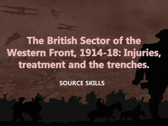 British sector of the Western Front