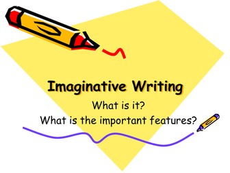 Imaginative Writing - Beginning, Middle & End