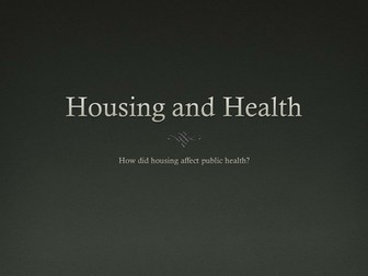 Health and Housing