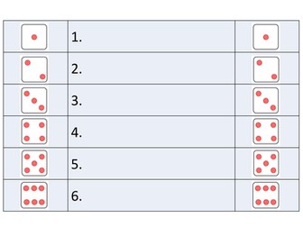 Plenary dice template