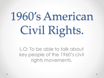 1960's Civil Rights